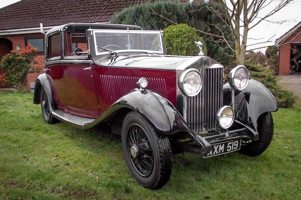 Lot 35 - 1934 Rolls Royce 20/25 Sedanca de Ville