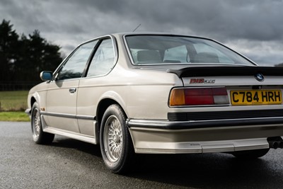 Lot 51 - 1986 BMW 635 CSi