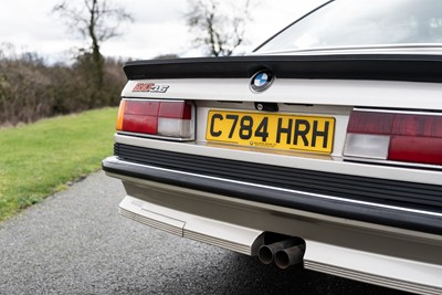 Lot 51 - 1986 BMW 635 CSi