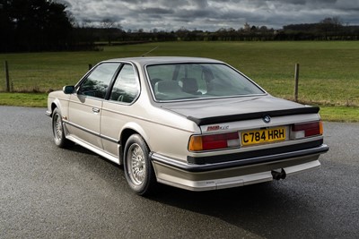 Lot 51 - 1986 BMW 635 CSi