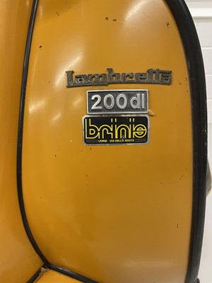 Lot 100 - 1969 Lambretta DL200