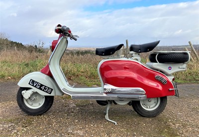 Lot 106 - 1958 Innocenti Lambretta Riviera LD