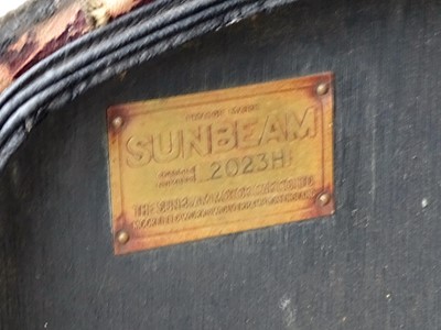 Lot 70 - 1928 Sunbeam 20hp Weymann Saloon