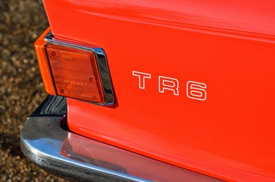 Lot 48 - 1971 Triumph TR6