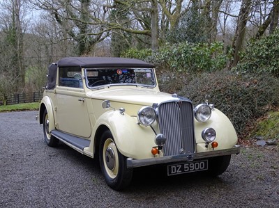 Lot 74 - 1938 Rover 14hp Three Position Drophead Coupe