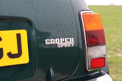 Lot 42 - 1998 Rover Mini Cooper Sport LE