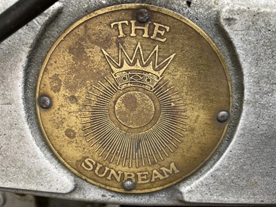 Lot 266 - 1922 Sunbeam V Twin