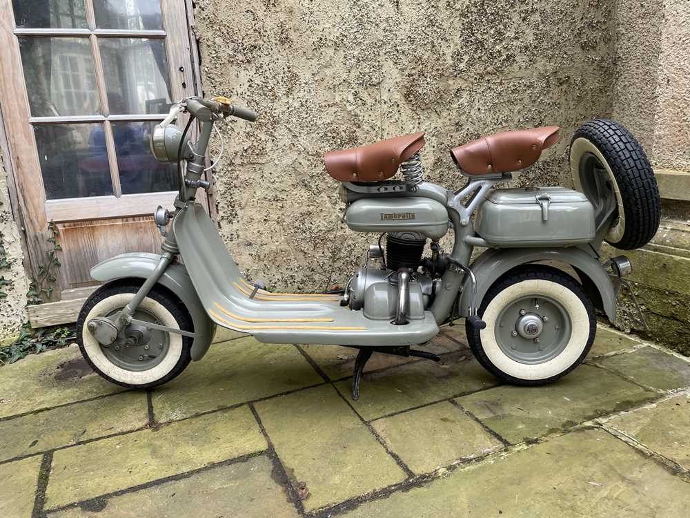 Lot 128 1954 Lambretta Model F MkII lot-128-1954-lambretta-model-f-mkii