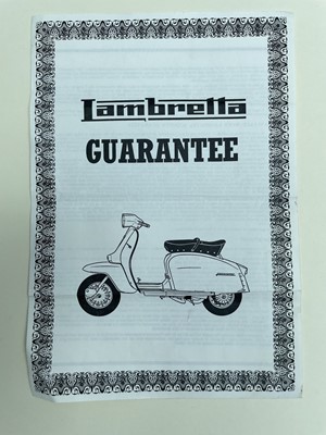 Lot 129 - 1963 Lambretta GT200