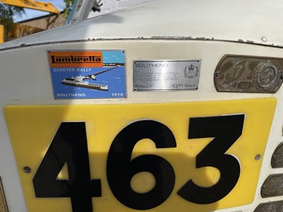 Lot 110 - 1959 Lambretta Li150 (200) Series 2 ‘Karslake’ Combination