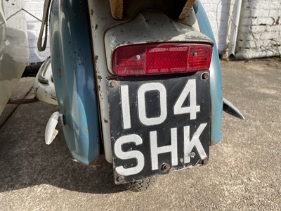 Lot 110 - 1959 Lambretta Li150 (200) Series 2 ‘Karslake’ Combination