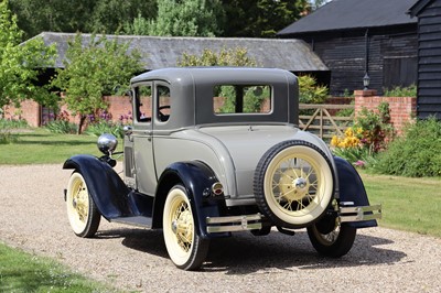 Lot 17 - 1930 Ford Model A Five Window Coupe