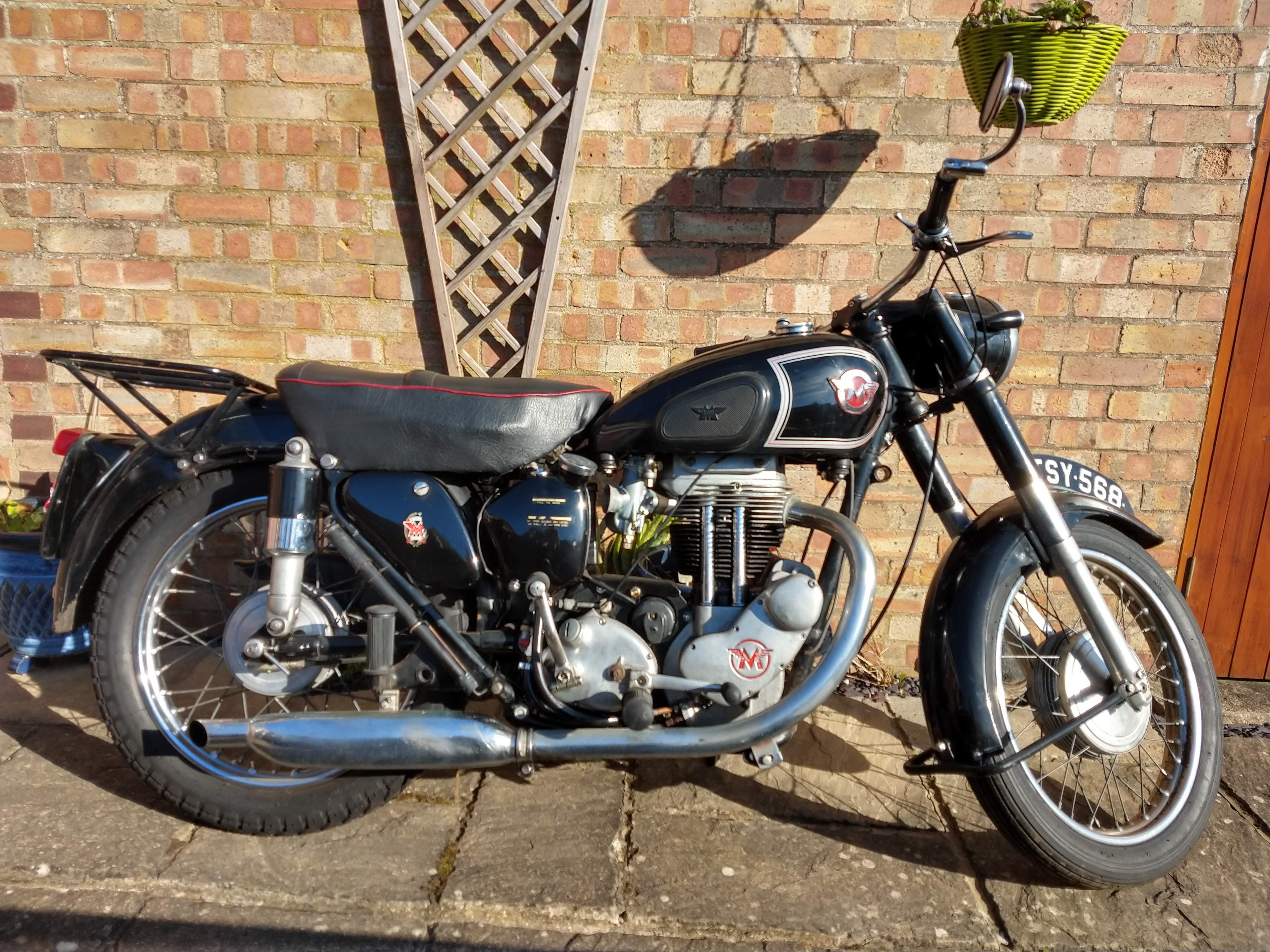 1955 matchless motorcycle for sale