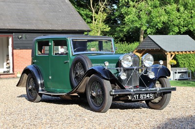 Lot 1933 Talbot AW75 Close Coupled Sports Saloon