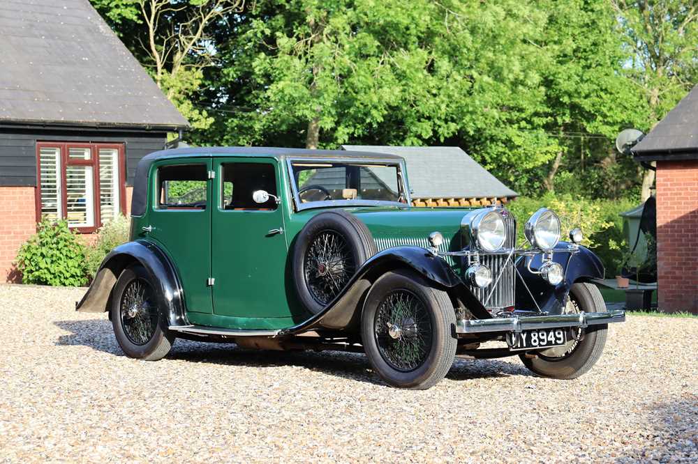 Lot 49 - 1933 Talbot Aw75 Close Coupled Sports Saloon