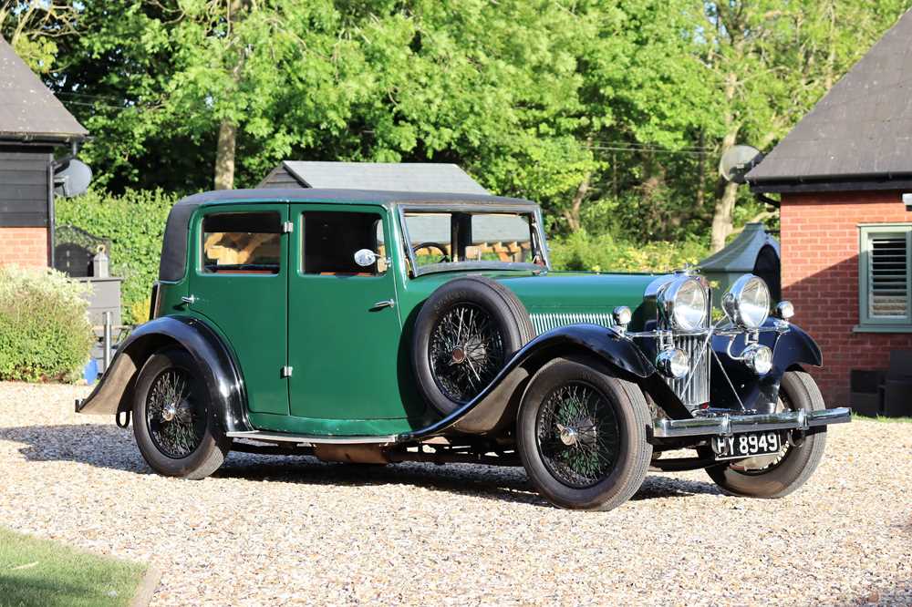 Lot 49 - 1933 Talbot AW75 Close Coupled Sports Saloon