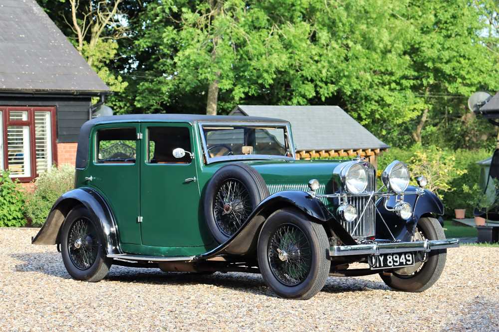 Lot 49 - 1933 Talbot AW75 Close Coupled Sports Saloon