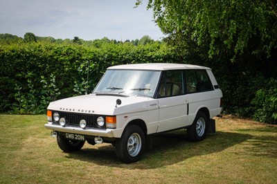 Lot 1974 Range Rover Classic Suffix C