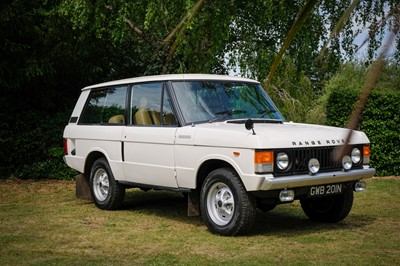 Lot 30 - 1974 Range Rover 'Two Door' Suffix C