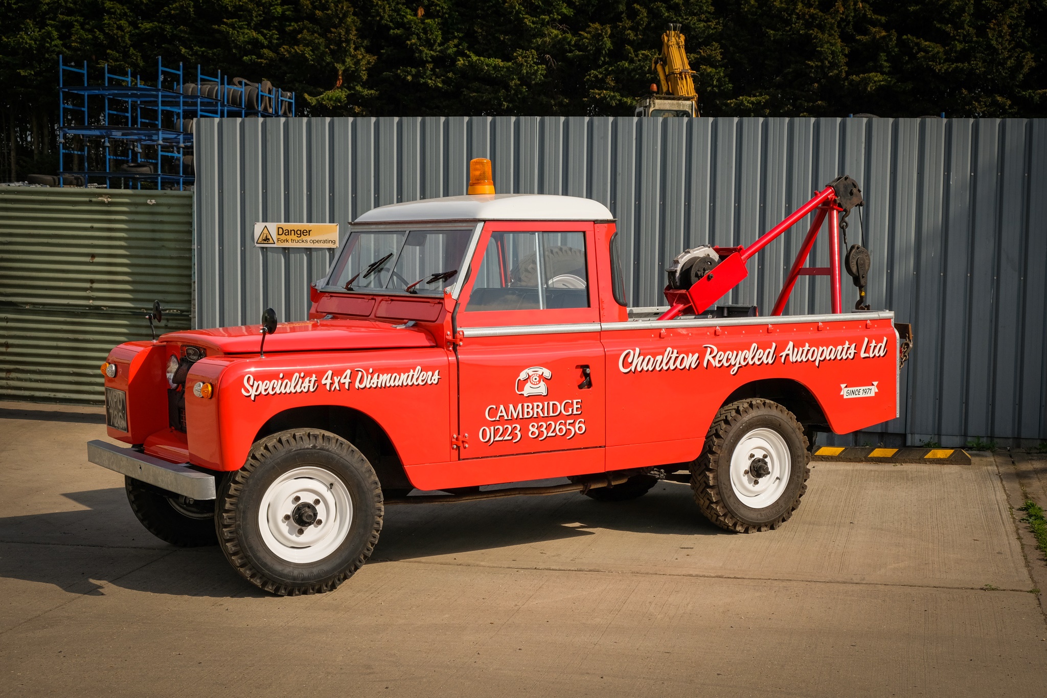 Lot 68 - 1965 Land Rover Series IIA Recovery Vehicle