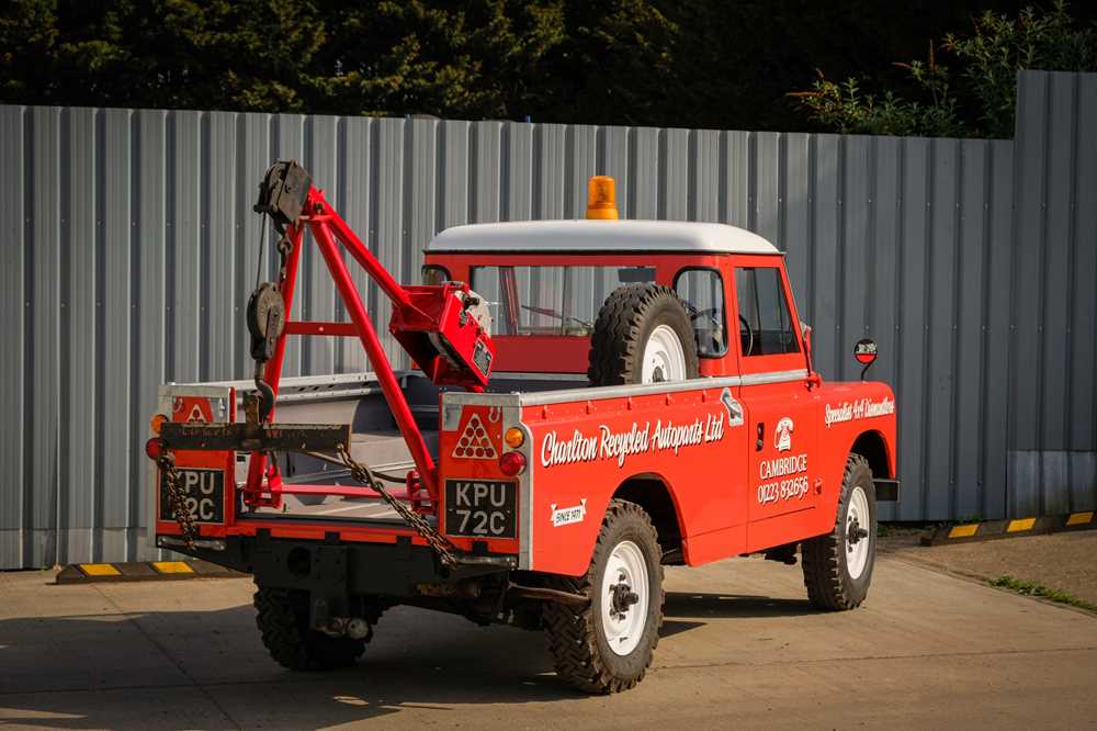 Lot 68 - 1965 Land Rover Series IIA Recovery Vehicle