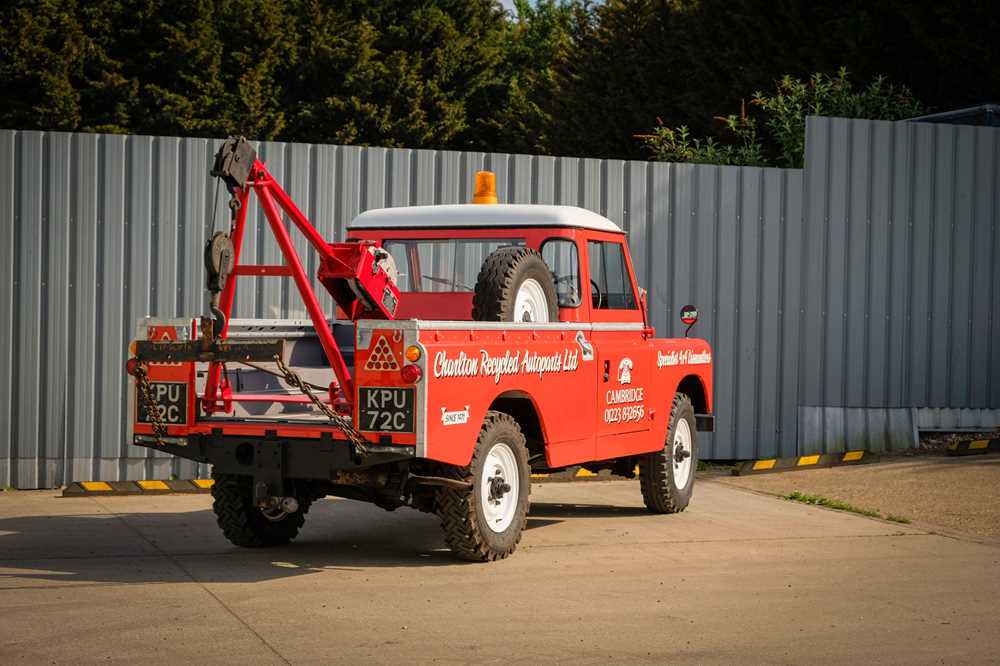 Lot 68 - 1965 Land Rover Series IIA Recovery Vehicle
