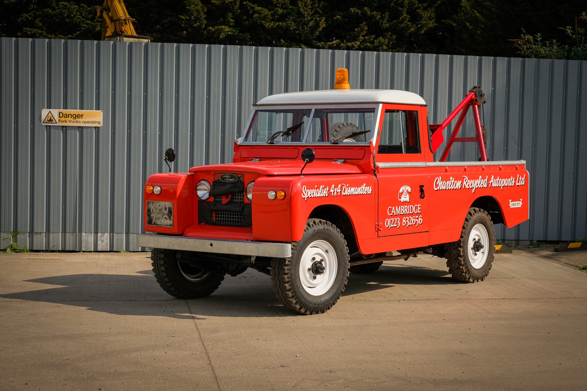 Lot 68 - 1965 Land Rover Series IIA Recovery Vehicle
