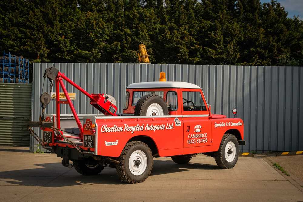 Lot 68 - 1965 Land Rover Series IIA Recovery Vehicle