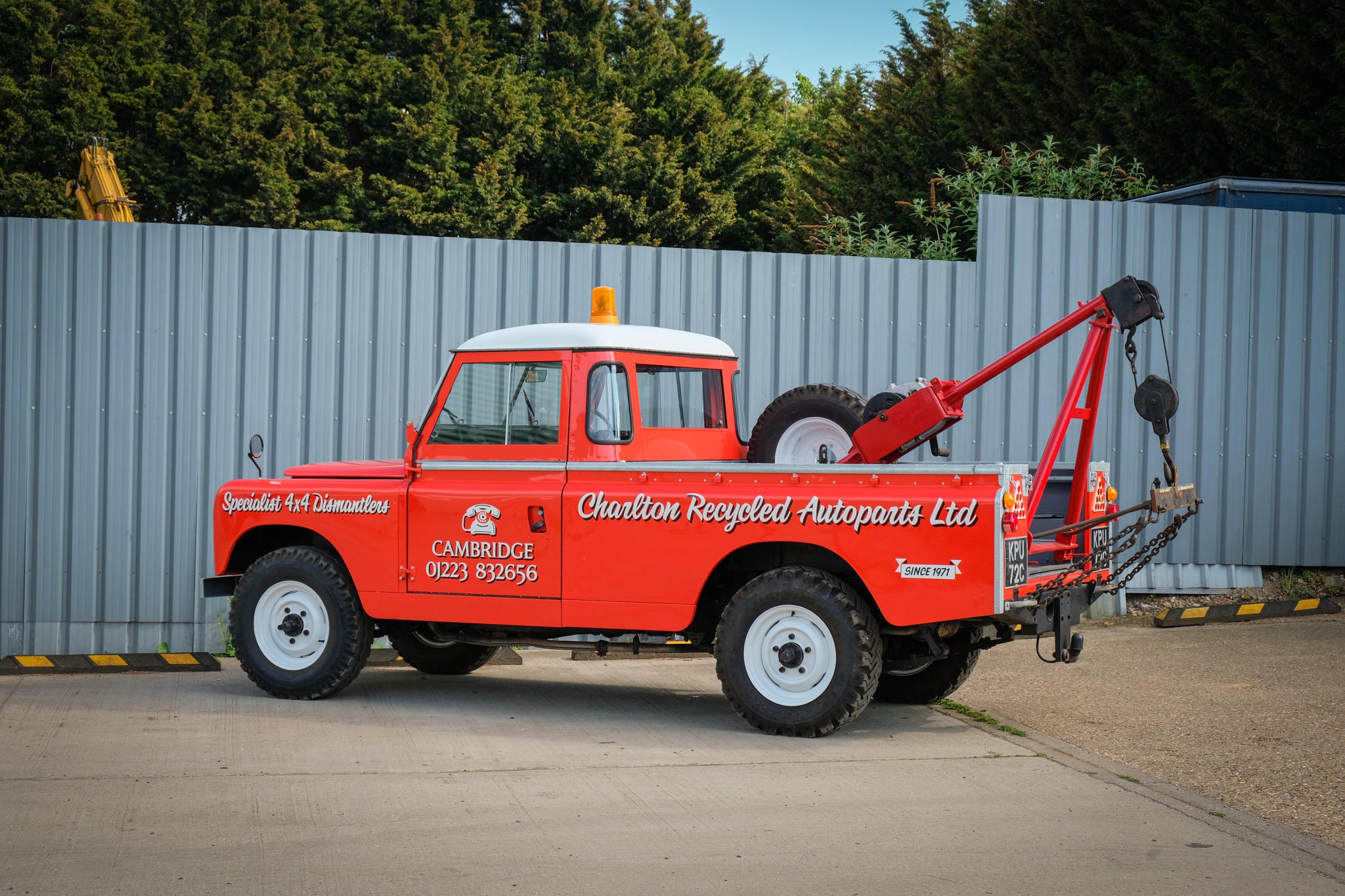 Lot 68 - 1965 Land Rover Series IIA Recovery Vehicle