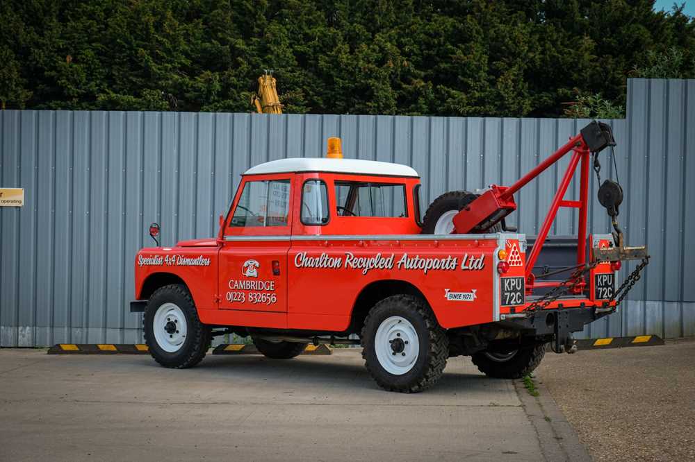 Lot 68 - 1965 Land Rover Series IIA Recovery Vehicle