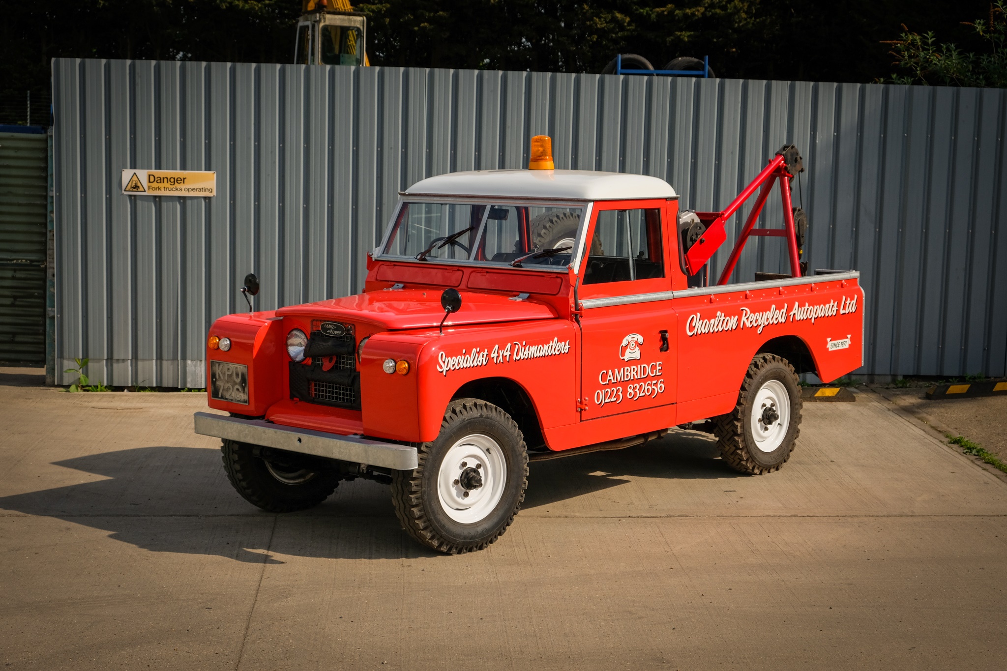 Lot 68 - 1965 Land Rover Series IIA Recovery Vehicle