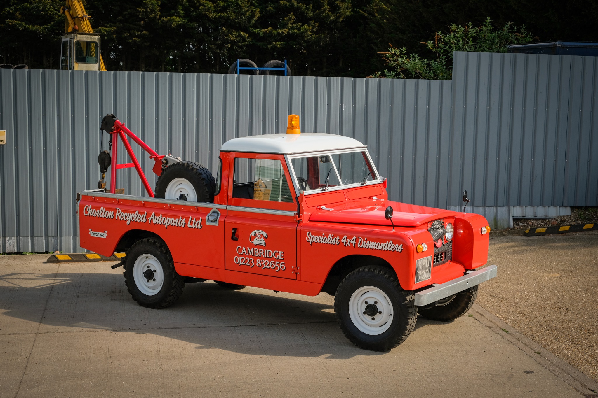 Lot 68 - 1965 Land Rover Series IIA Recovery Vehicle