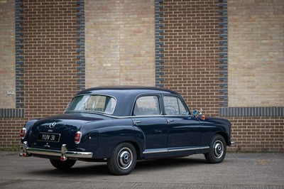 Lot 65 - 1958 Mercedes-Benz 190 'Ponton'
