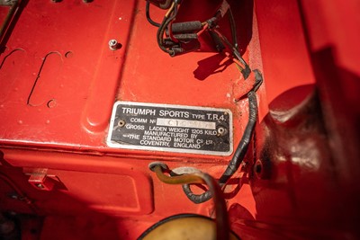 Lot 46 - 1965 Triumph TR4A