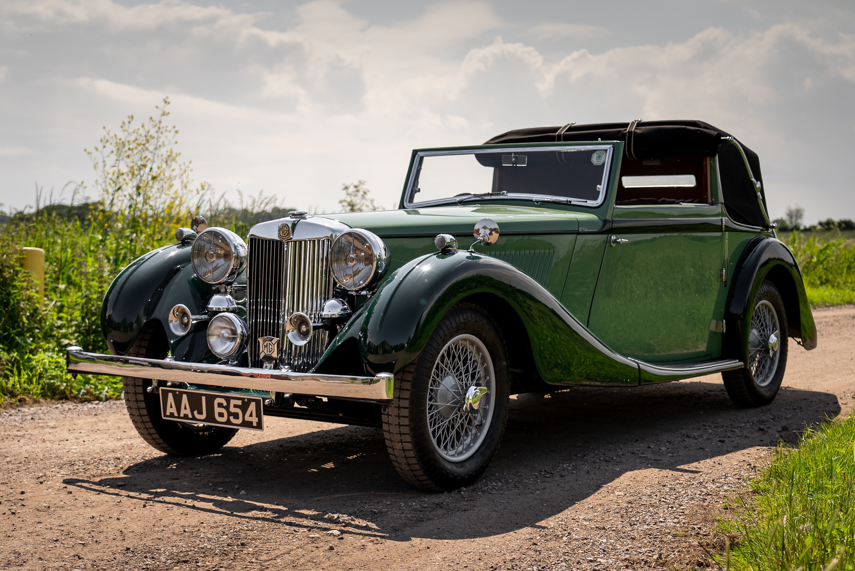 Lot 127 - 1937 MG SA Tickford Drophead Coupe