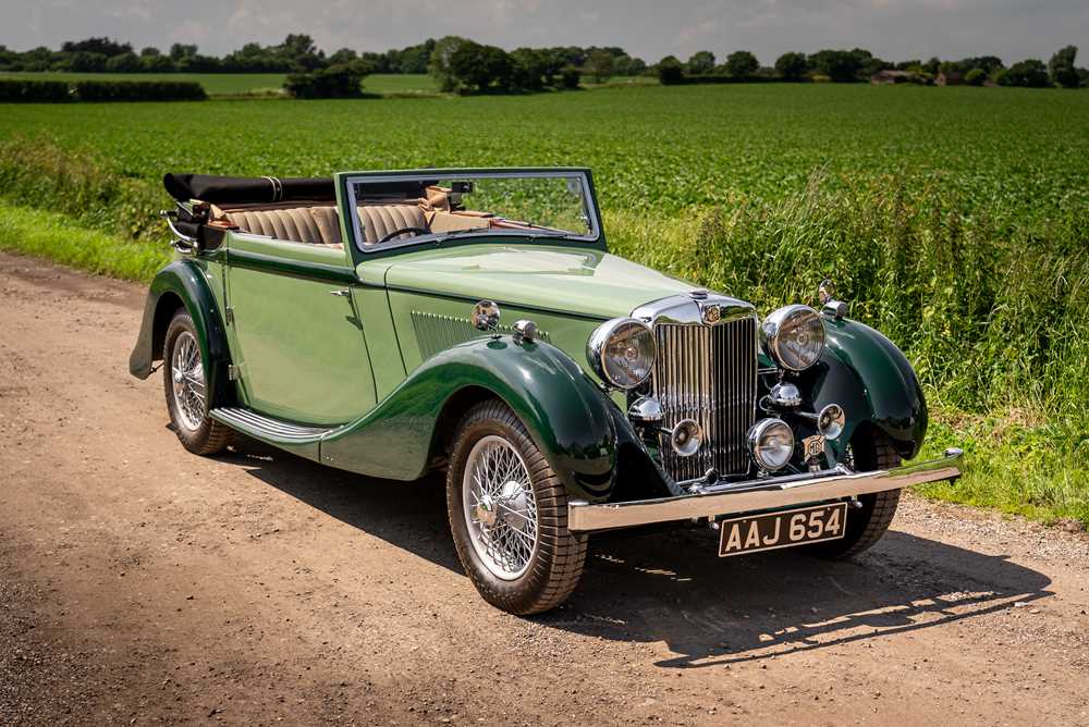 Lot 127 - 1937 MG SA Tickford Drophead Coupe