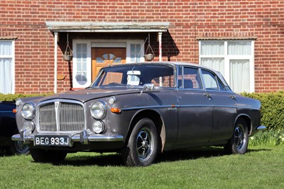 Lot 602 - 1971 Rover P5B Coupe