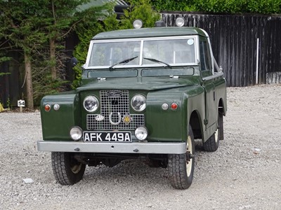 Lot 1962 Land Rover 88 Series IIa