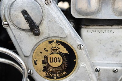 Lot 1936 Sunbeam Lion Combination
