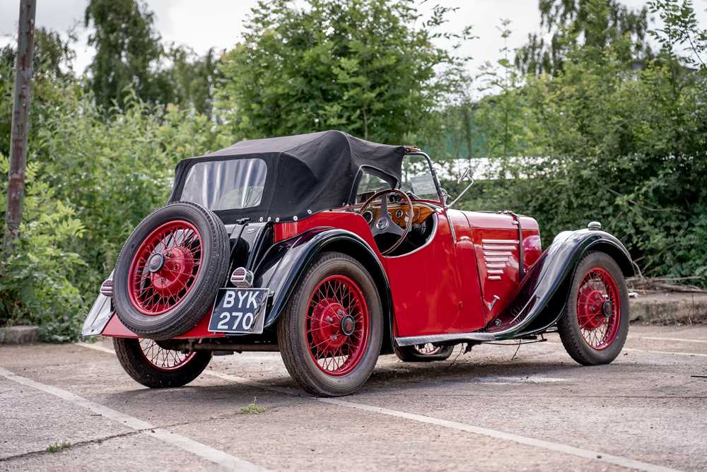 Lot 79 - 1935 BSA Scout Roadster