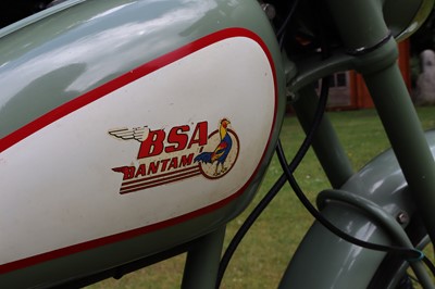 Lot 316 - 1955 BSA Bantam D1