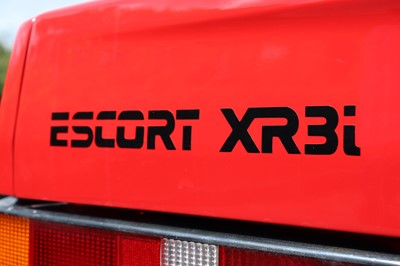 Lot 21 - 1989 Ford Escort XR3i