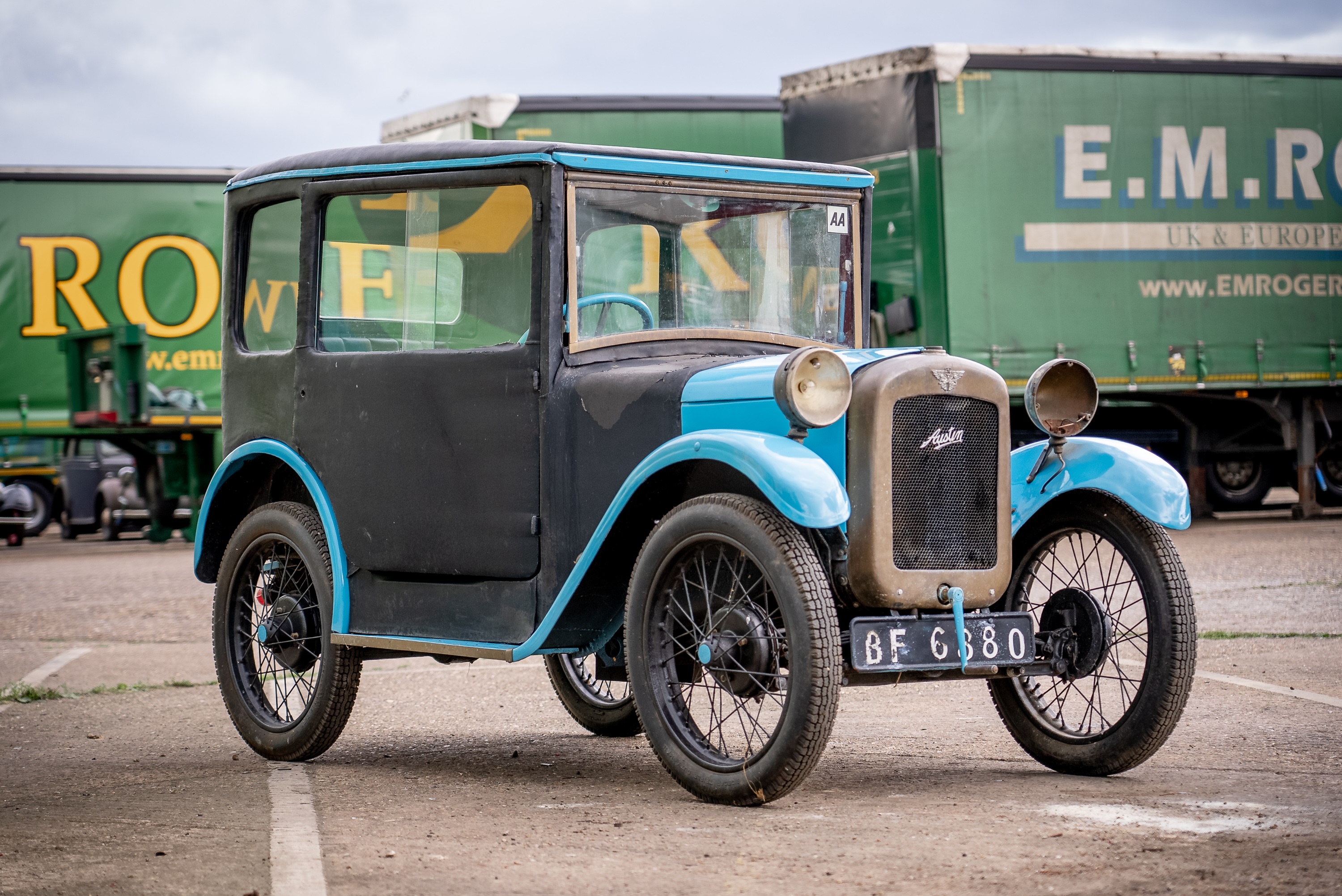 Lot 49 - 1929 Austin Seven Fabric Saloon