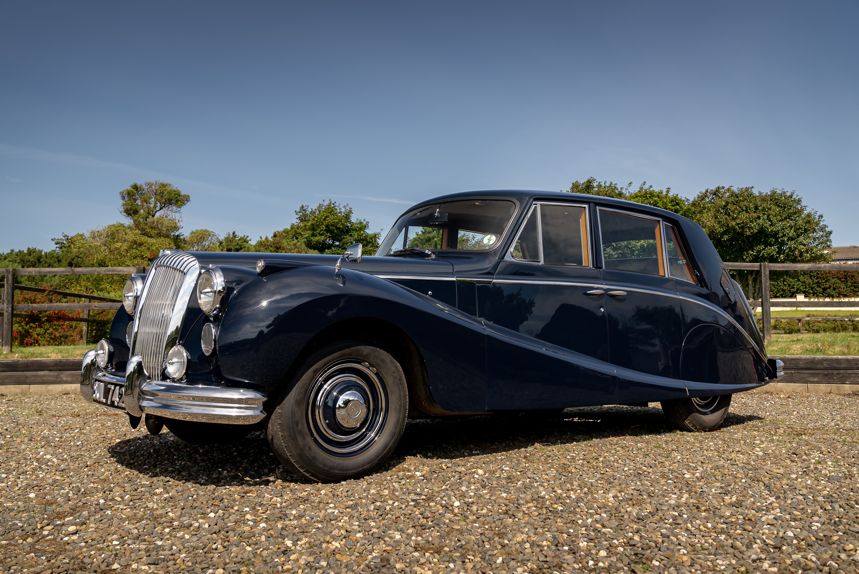 Lot 114 - 1956 Daimler Empress III DF 308 by Hooper