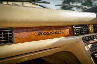 Lot 4 - 1991 Maserati Bi -Turbo Spyder E