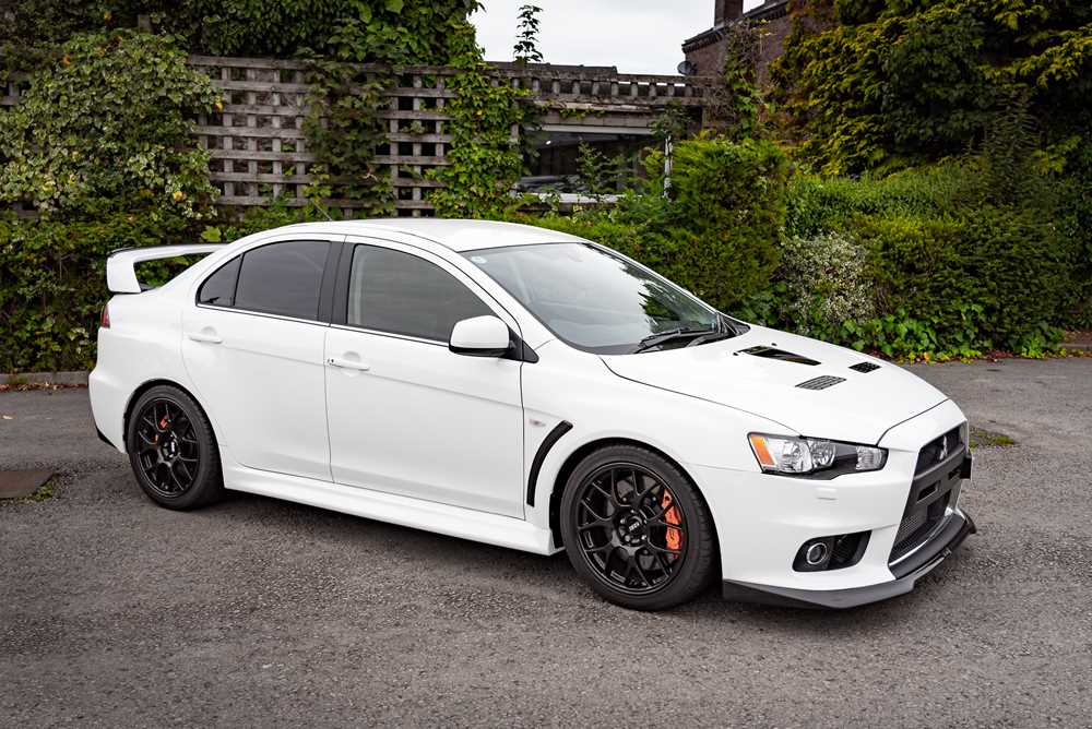 Lot 326 2014 Mitsubishi Lancer Evolution X FQ440 MR