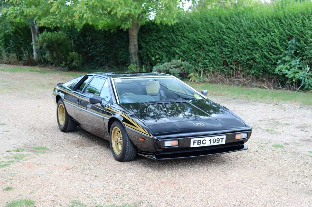 Lot 319 - 1979 Lotus Esprit S2 'JPS' World