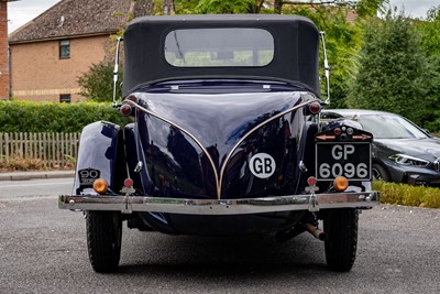 Lot 28 - 1930 Talbot AM90 Close-Coupled Drophead Coupe