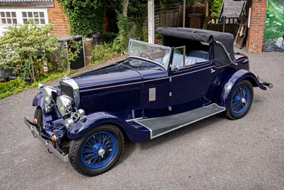 Lot 28 - 1930 Talbot AM90 Close-Coupled Drophead Coupe