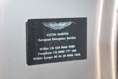 Lot 62 - 2002 Aston Martin DB7 Vantage Volante